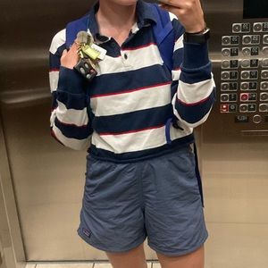 Brandy Melville cropped polo